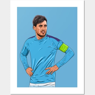 David Silva Man City Posters and Art